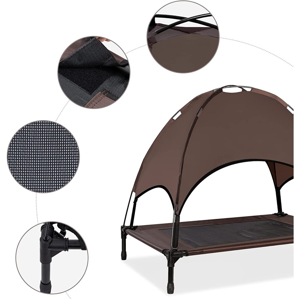 Elevated Bed with Canopy