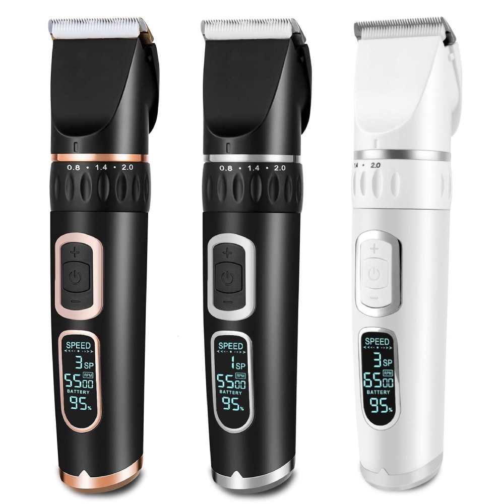 Cordless Grooming Clippers with Ceramic Blade