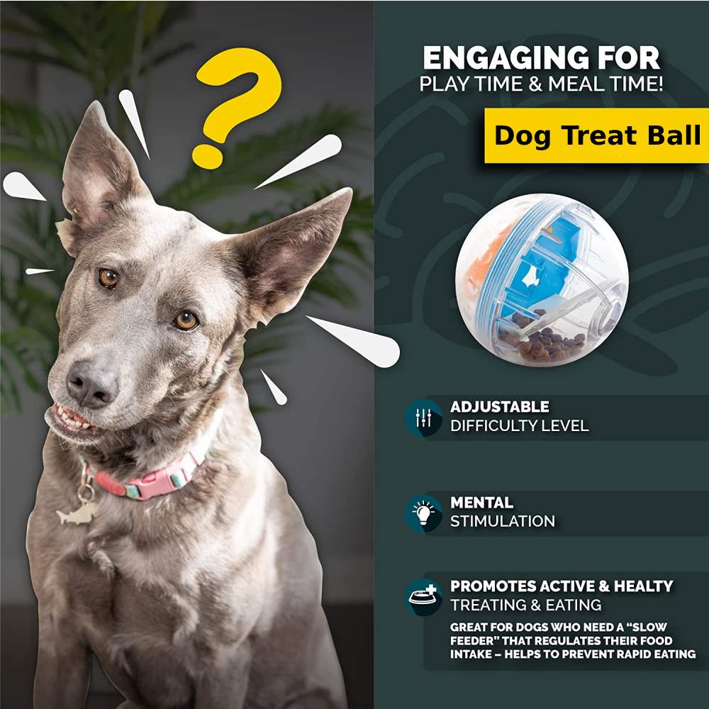 Adjustable Treat Dispensing Ball, 10.2 cm: image 4