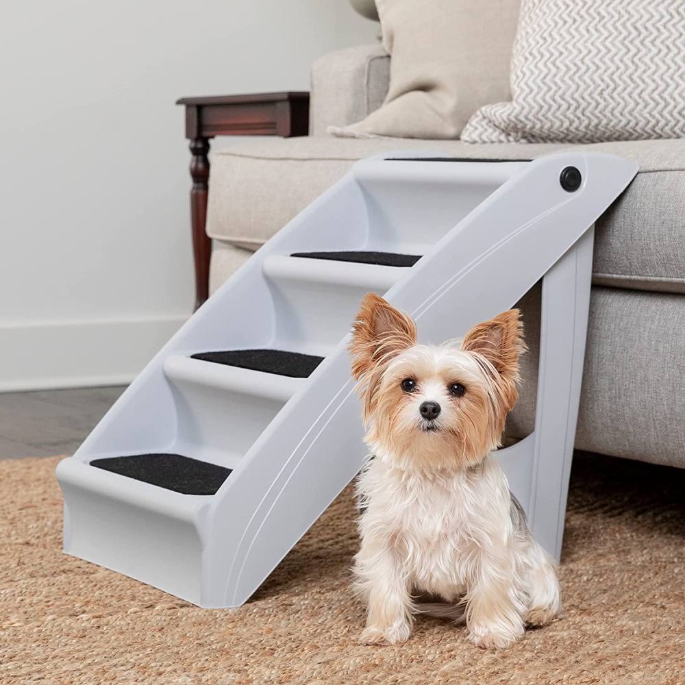 Folding Pet Steps, Extra Large, Tan: image 3