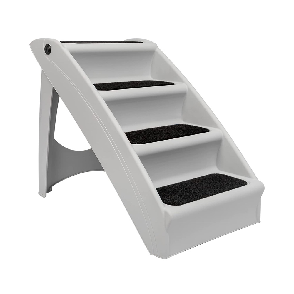 Folding Pet Steps, Extra Large, Tan: image 5