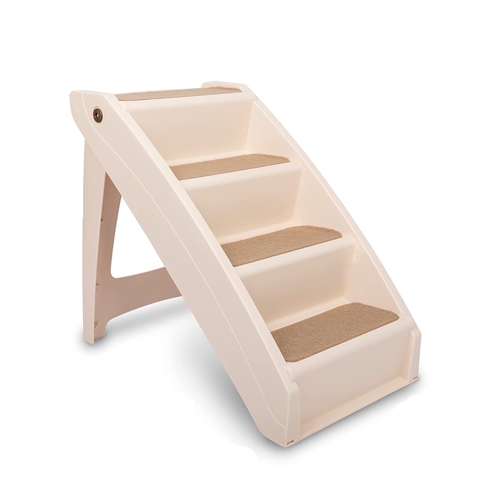 Folding Pet Steps, Extra Large, Tan: image 6