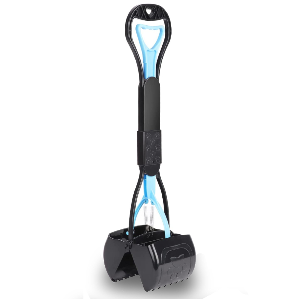 Long Handle Waste Scooper, Blue: image 4