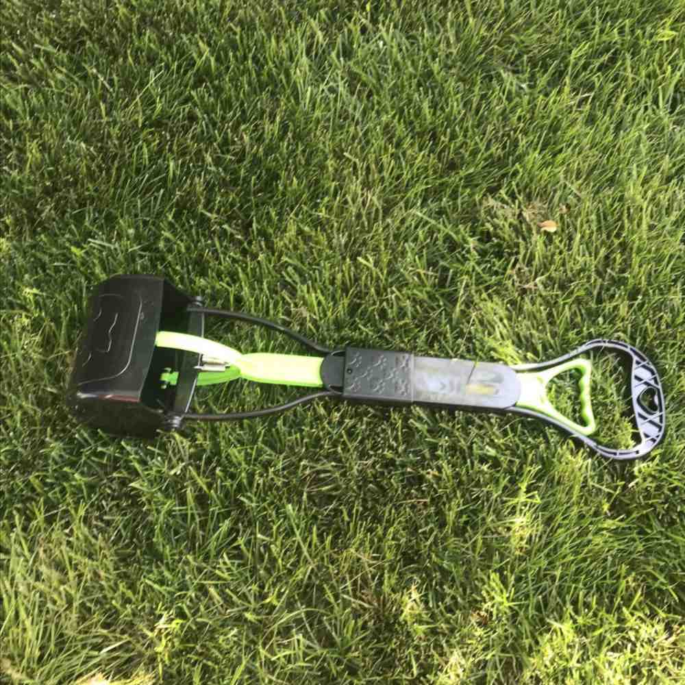 Long Handle Waste Scooper, Blue: image 6