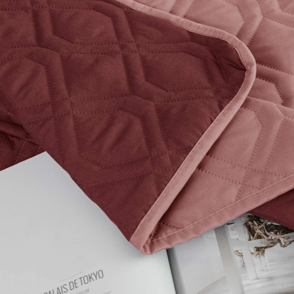 Reversible Furniture Protector Blanket, Sand and stone blue: image 7