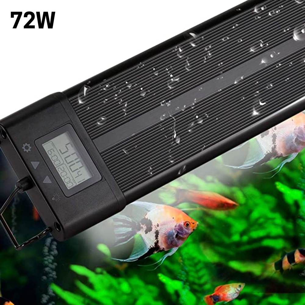 Programmable Aquarium LED with Extendable Bracket, 72W, for 48 to 55 inch tanks: image 5