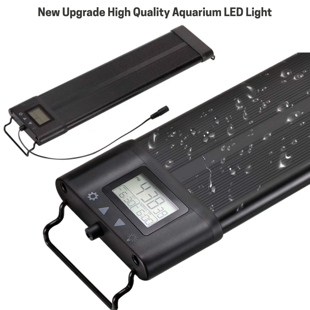 Programmable Aquarium LED with Extendable Bracket, 72W, for 48 to 55 inch tanks: image 6