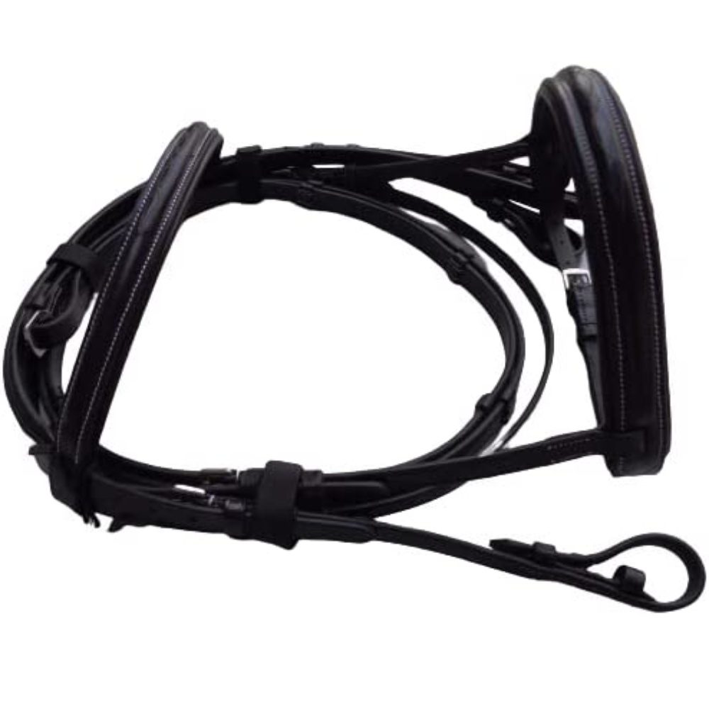 Padded Comfort Bridle in English Bridle Leather, Cob
