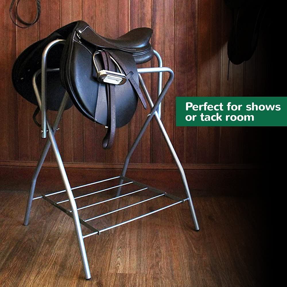 Folding Iron Saddle Stand