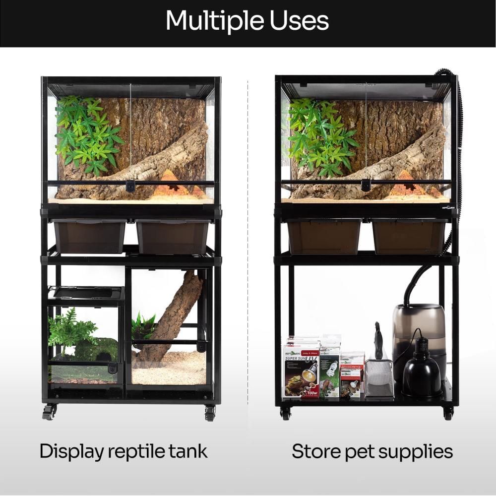 Two Tier Aluminium Terrarium Stand: image 5